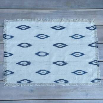 Ikat cotton placemat / napkin