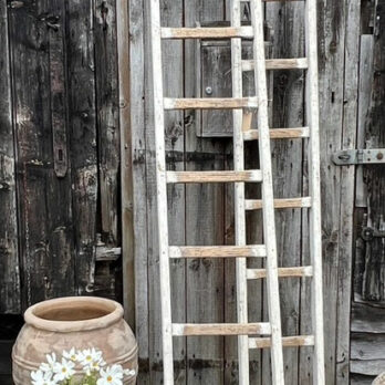 Rustic wooden decorators Ladder