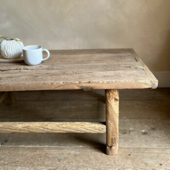 Antique rustic coffee table Laurel