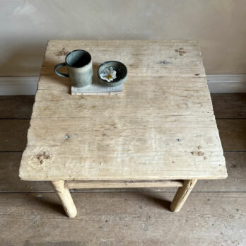 Antique square side table | Lorne