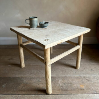 Antique square side table | Lorne