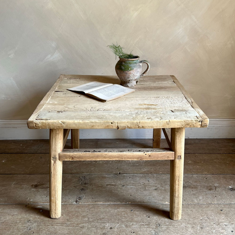 Antique square side table | Lowry