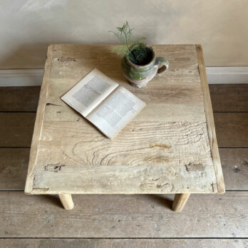 Antique square side table | Lowry