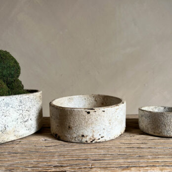 Rustic crackle bowl medium