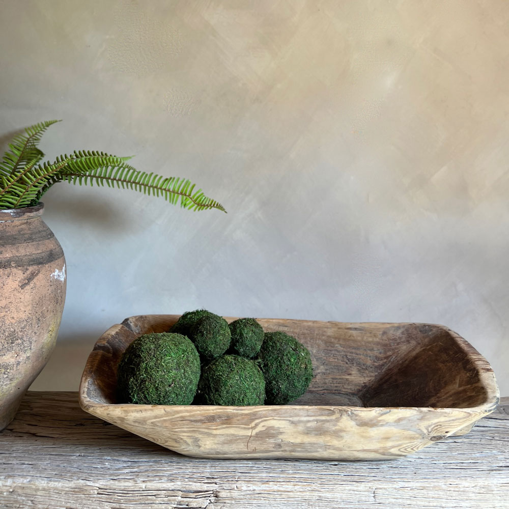 Vintage dough bowl Olivier