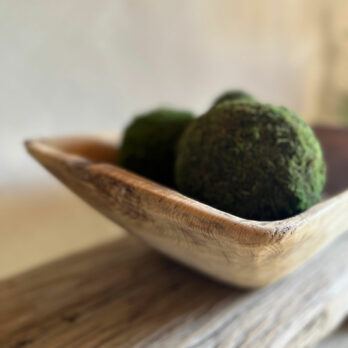 Vintage dough bowl Olivier