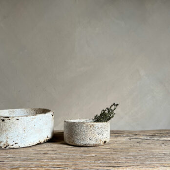 Rustic crackle bowl small