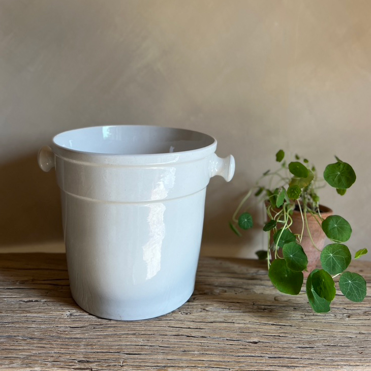 Vintage ceramic wine cooler