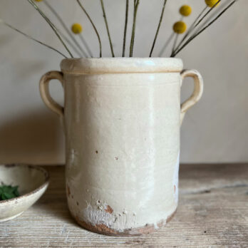 Antique Puglian confit pot No:1