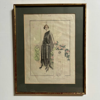 Antique 1920s Fashion Artwork 8677
