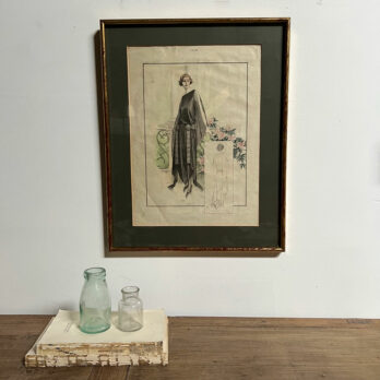 Antique 1920s Fashion Artwork 8677