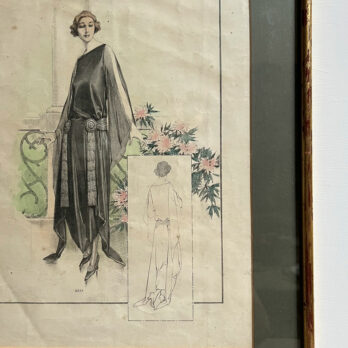 Antique 1920s Fashion Artwork 8677