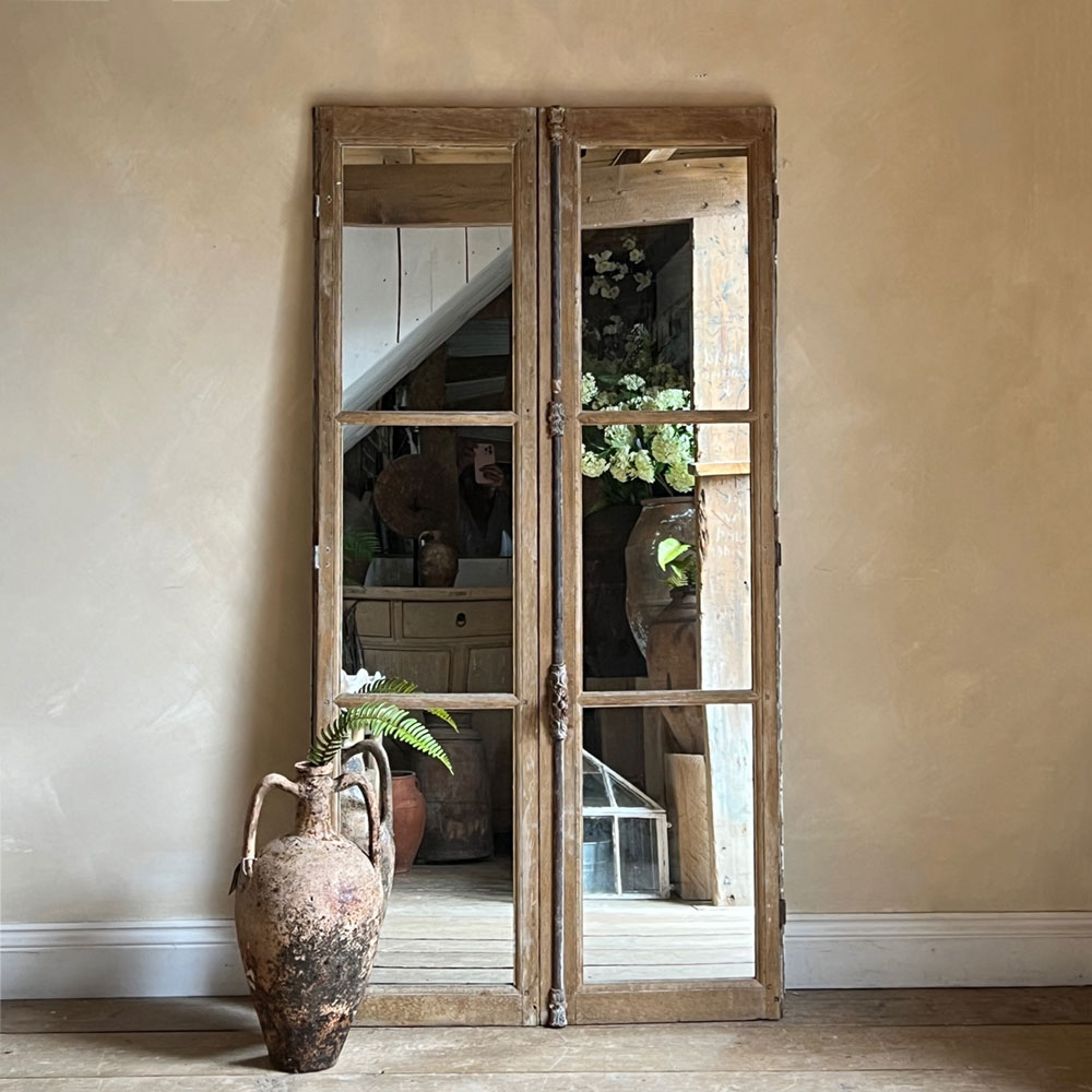 Antique French Window Mirror | Antibes