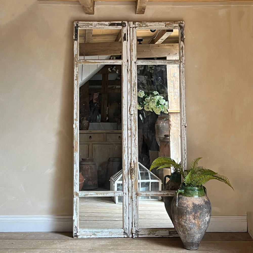 Antique French Window Mirror | Avignon
