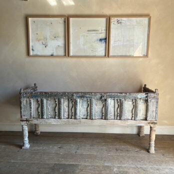 Antique Rustic Decorative Bench