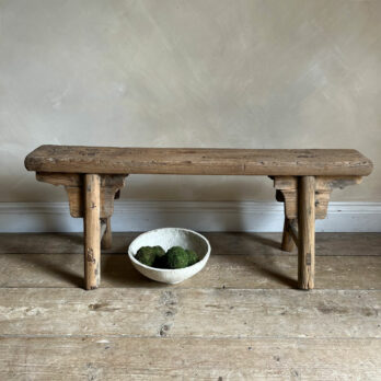 Antique Rustic Wooden Bench | Bridget