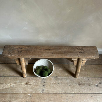Antique Rustic Wooden Bench | Bridget