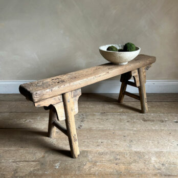 Antique Rustic Wooden Bench | Bridget