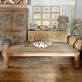 Antique extra large coffee table Madoc