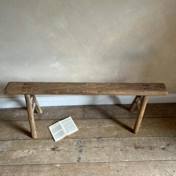 Antique Rustic Wooden Bench | Ezra