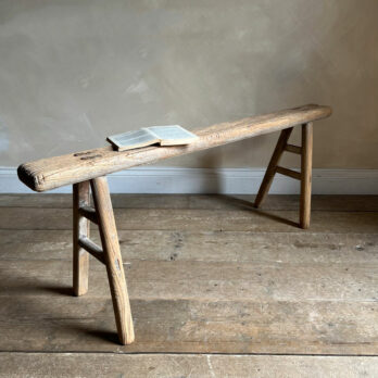 Antique Rustic Wooden Bench | Ezra