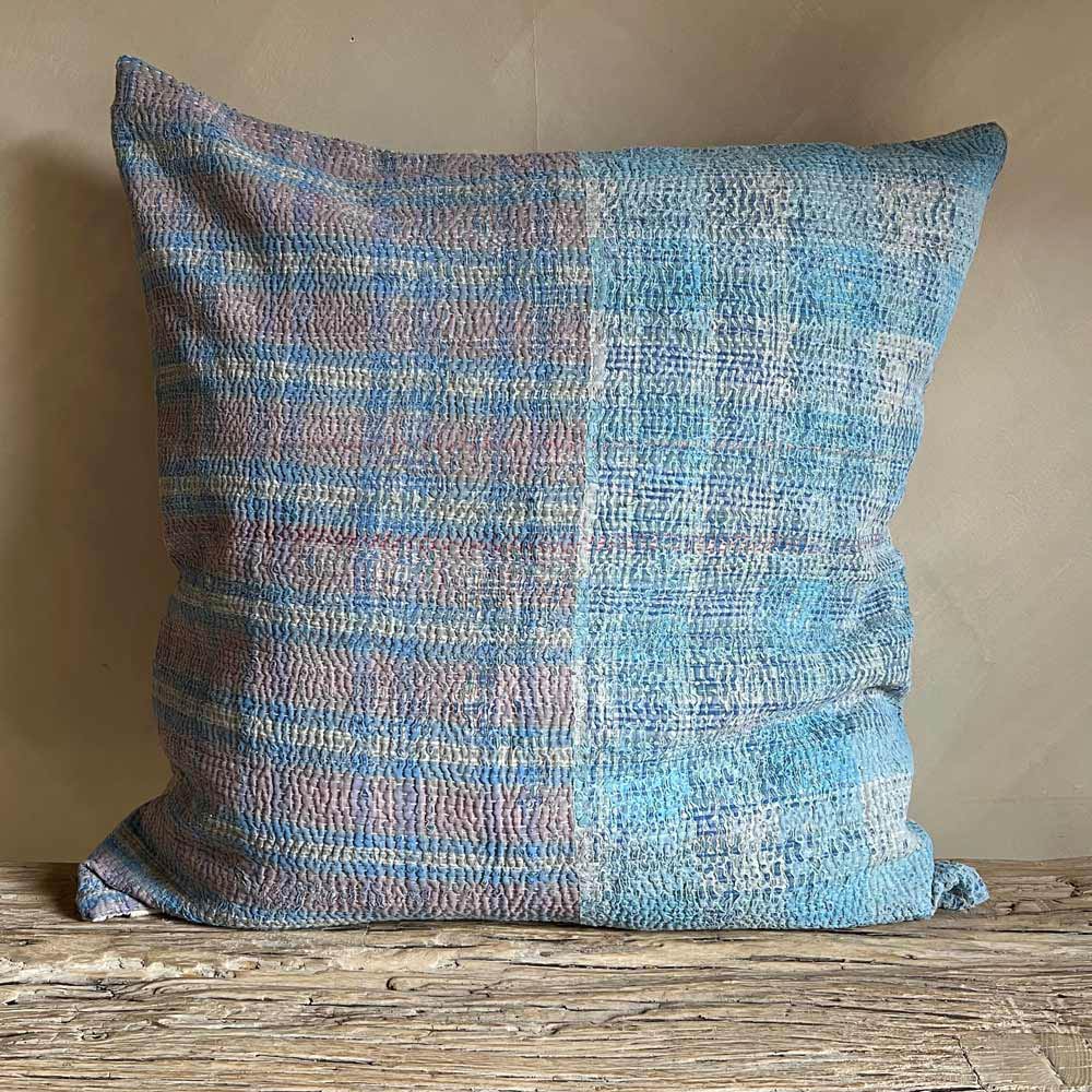 Vintage Kantha Cushion 60x60cm A