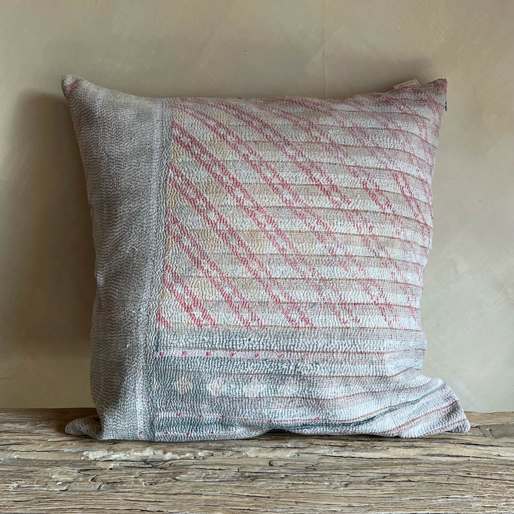Vintage Kantha Cushion 60x60cm B