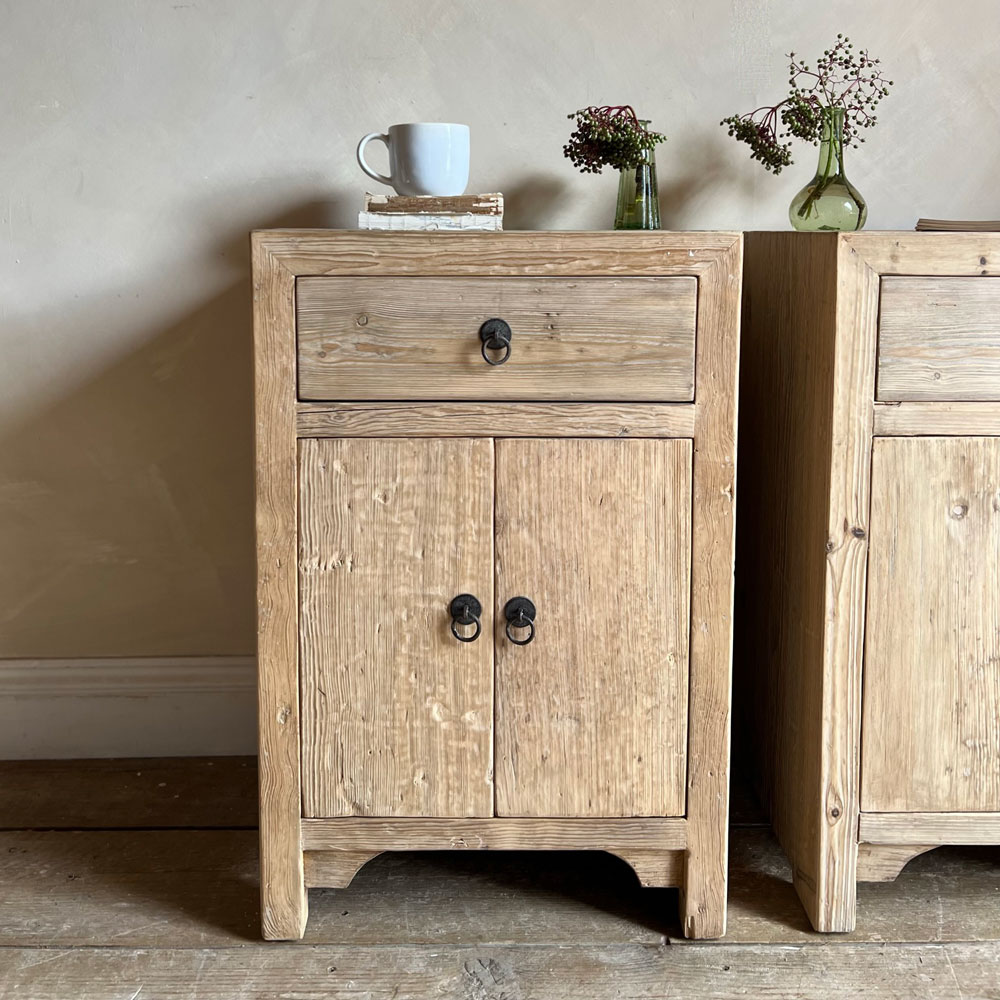 Reclaimed bedside table Parker