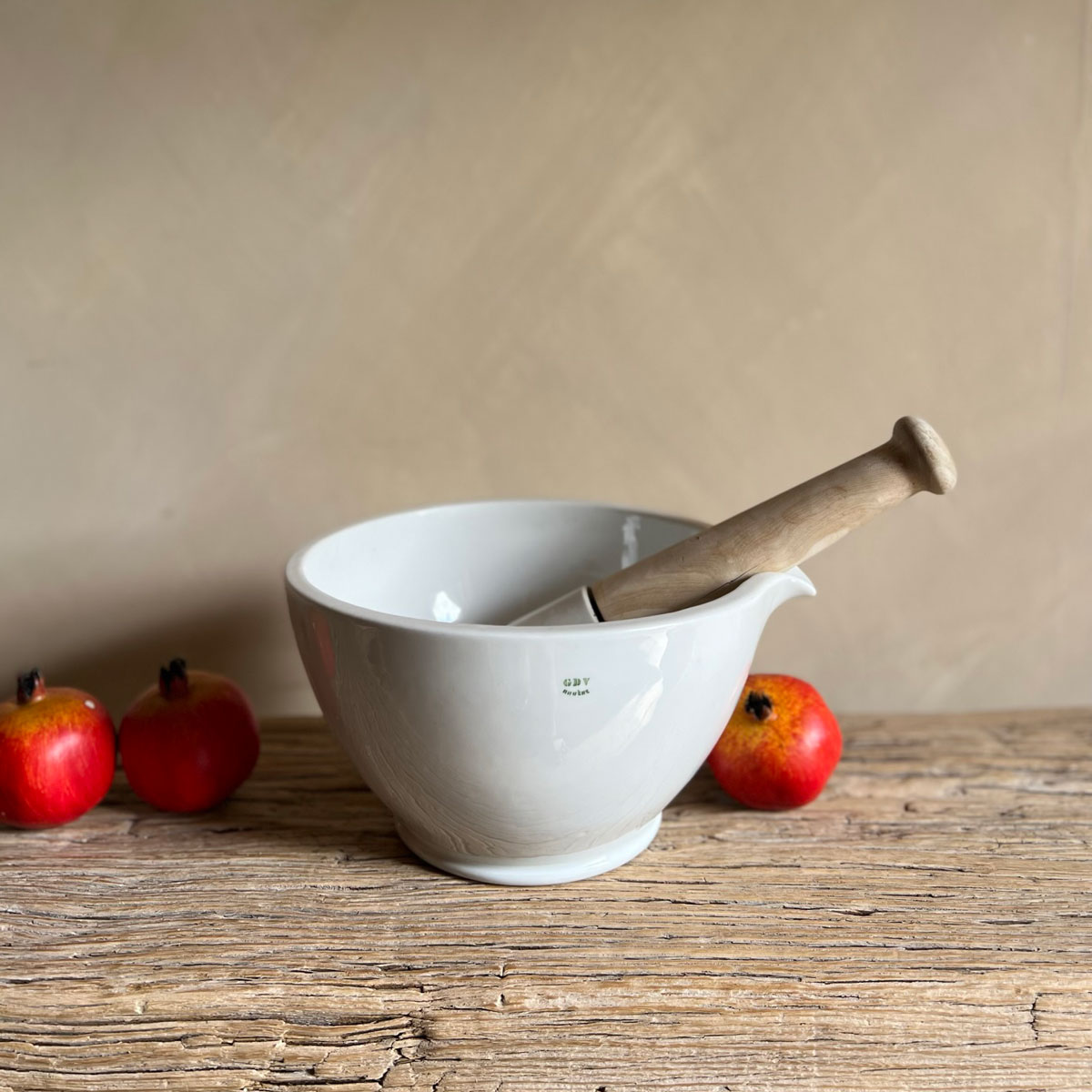Vintage ceramic Pestle and Mortar | Monty