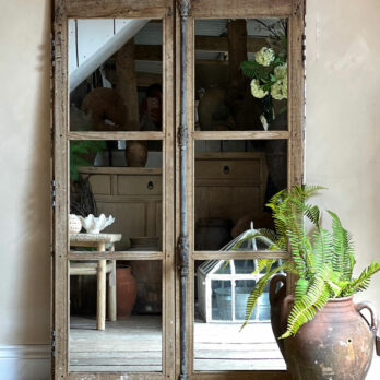Antique French Window Mirror | Roussillon