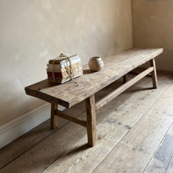 Antique Elm bench Sebastian