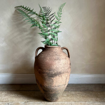 Large Antique Mediterranean Urn Portici