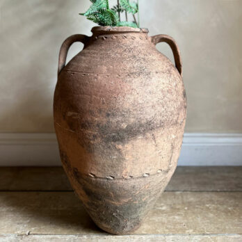 Large Antique Mediterranean Urn Portici
