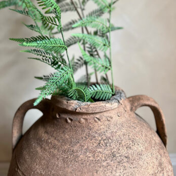 Large Antique Mediterranean Urn Portici