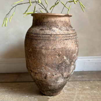 Large Antique Mediterranean Urn Pozzuli