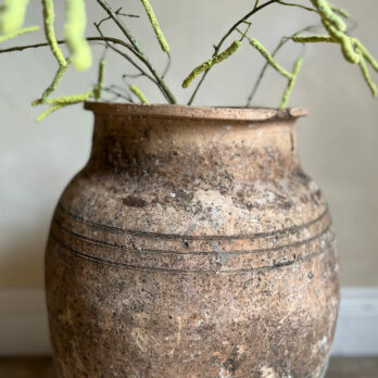 Large Antique Mediterranean Urn Pozzuli