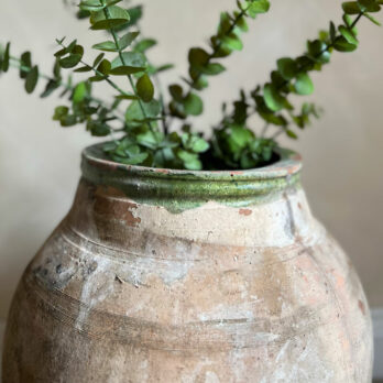 Large Antique MeditLarge Antique Mediterranean Urn Salernoerranean Urn Salerno