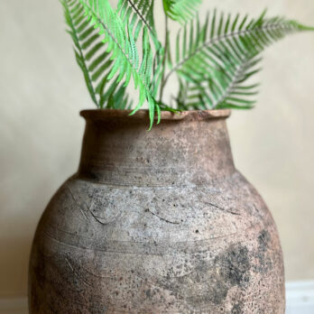 Large Antique Mediterranean Urn Lugo