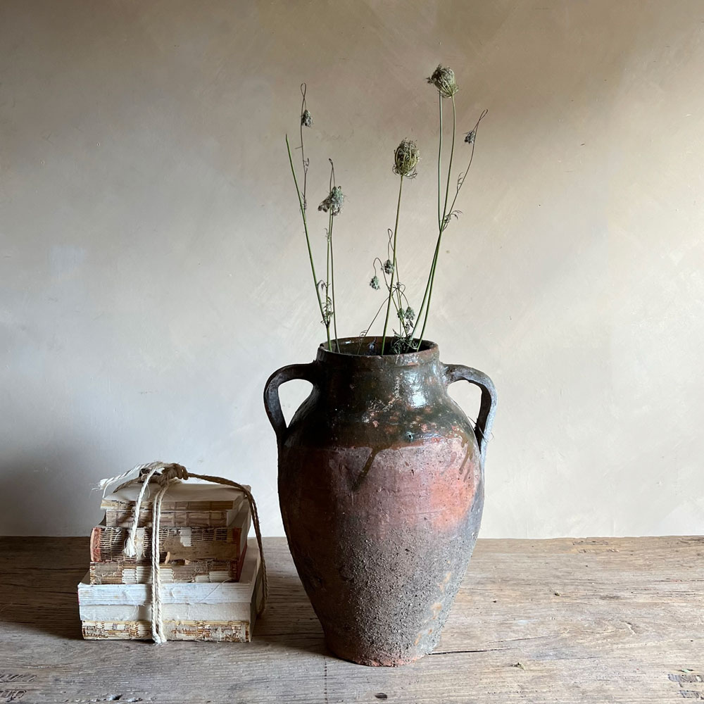 Antique Mediterranean Urn Aquila