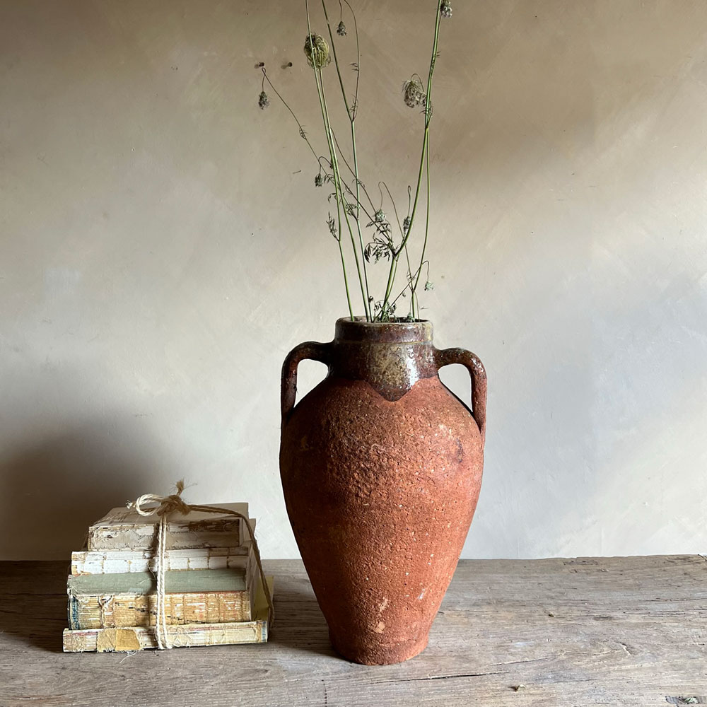 Antique Mediterranean Urn Melfi