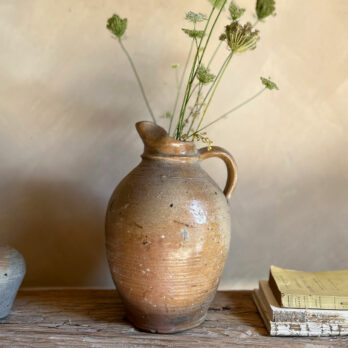Large earthenware jug Ambre