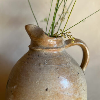 Large earthenware jug Ambre
