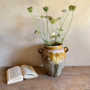 Antique french confit pot TibaAntique french confit pot Tiba