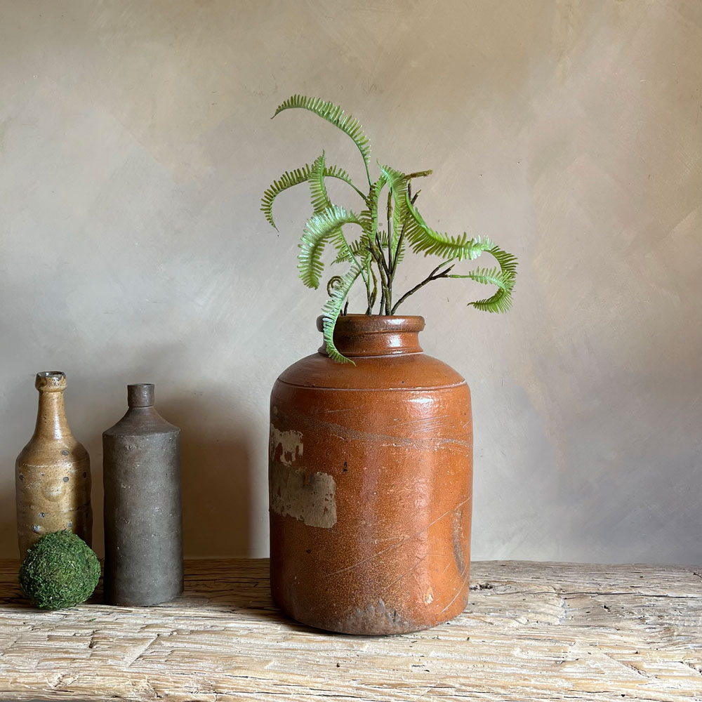 French earthenware bell jar