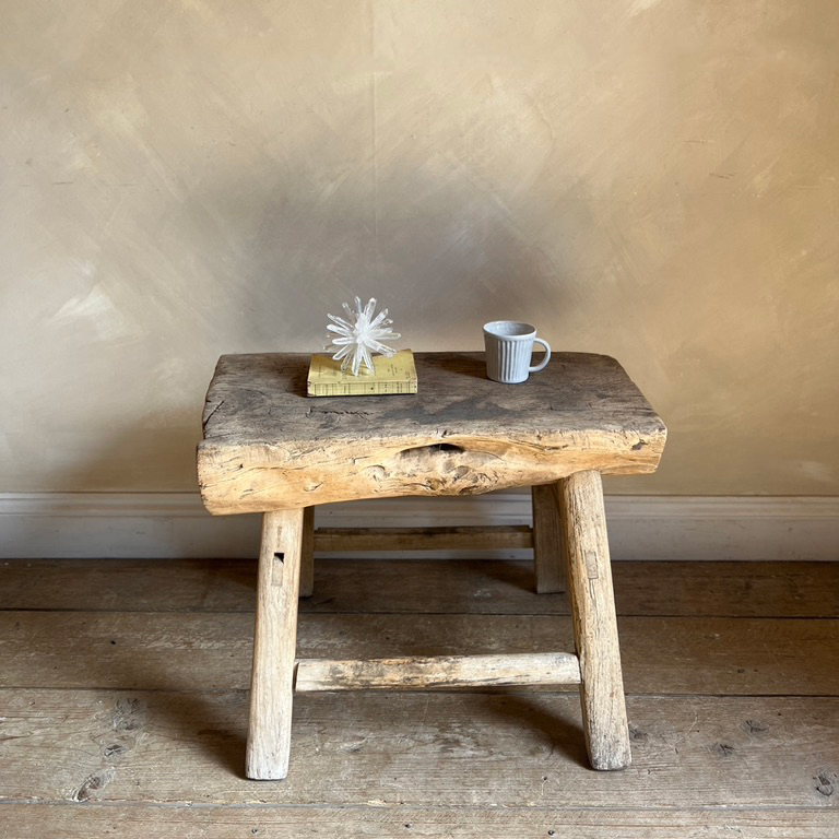 Reclaimed tree bench Horatio