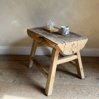 Reclaimed tree bench Horatio