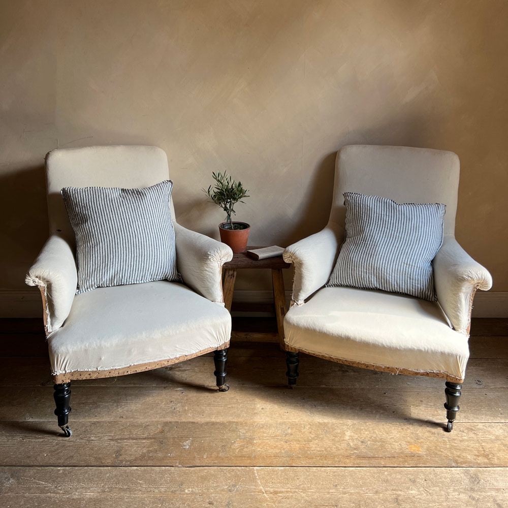 Antique deconstructed chair pair | AlizeeAntique deconstructed chair pair | Alizee