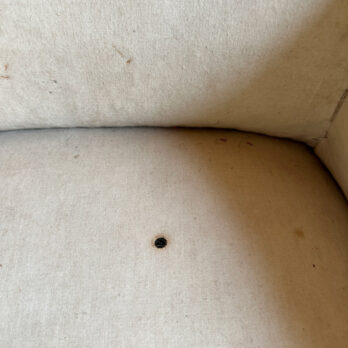 Antique French deconstructed armchair | Benoite
