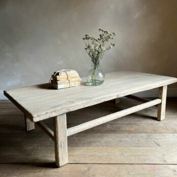 Large Antique Coffee Table Bentley