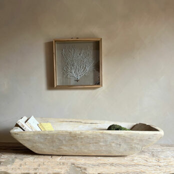 Large Antique Dough Bowl | Yasminda
